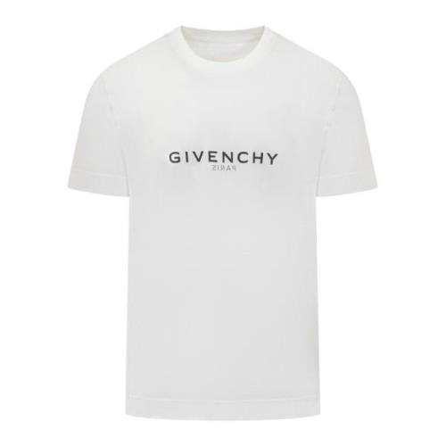 Moderne Print T-Shirt Givenchy , White , Heren