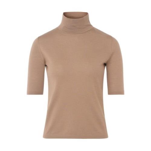 Beige Gigi Wolmix Trui Max Mara , Beige , Dames