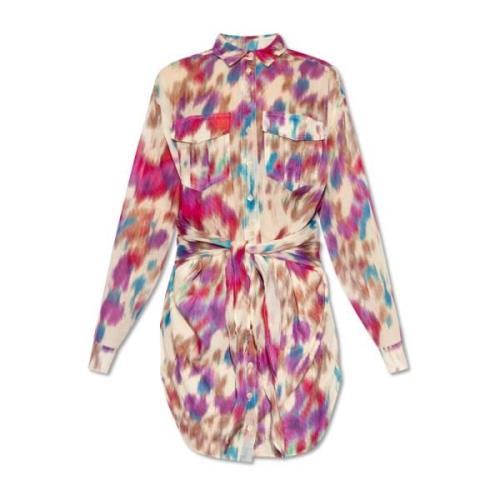 Nieuwe bedrukte jurk Isabel Marant Étoile , Multicolor , Dames