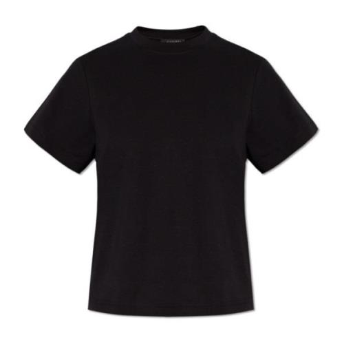 Lisa cropped T-shirt AllSaints , Black , Dames