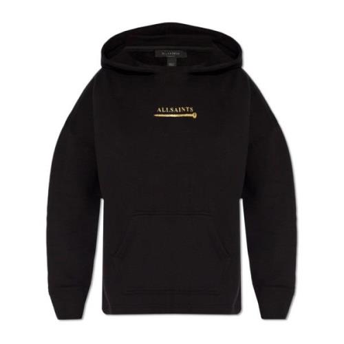 Perta hoodie AllSaints , Black , Dames