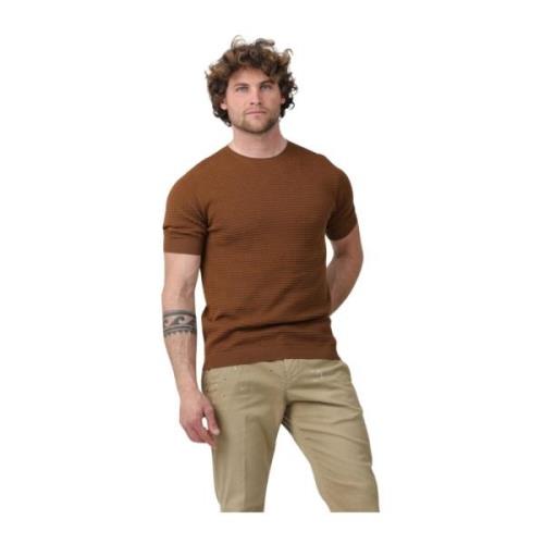 Stijlvolle Wafer T-Shirt Irish Crone , Brown , Heren