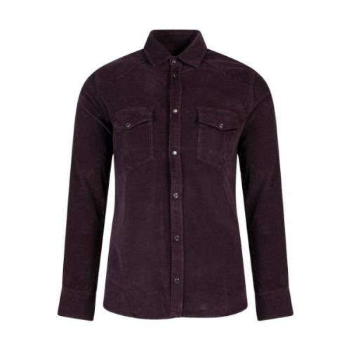 Shirt PT Torino , Purple , Heren