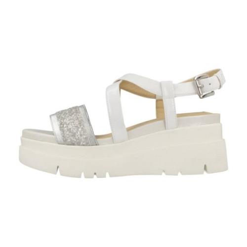 Wedges Geox , Gray , Dames