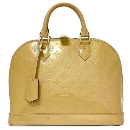 Pre-owned Leather louis-vuitton-bags Louis Vuitton Vintage , Beige , D...