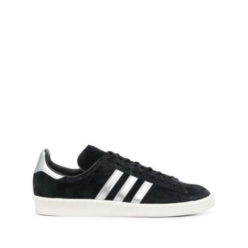 Zwarte Campus 80s Suede Sneakers Adidas , Black , Heren