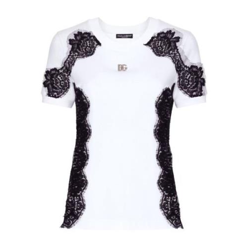 Klassiek T-Shirt Dolce & Gabbana , White , Dames