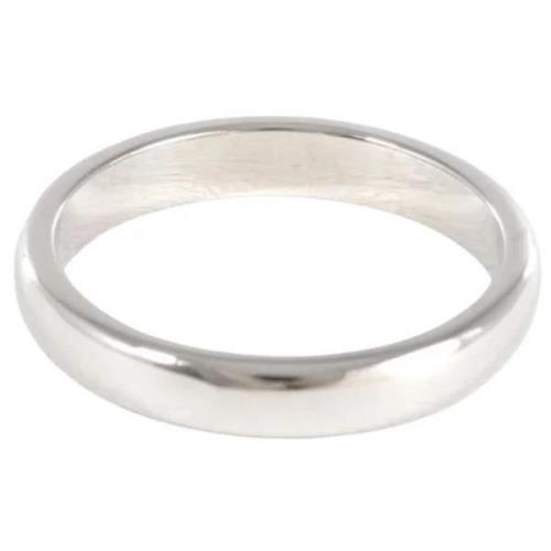 Pre-owned Platinum rings Tiffany & Co. Pre-owned , Gray , Dames