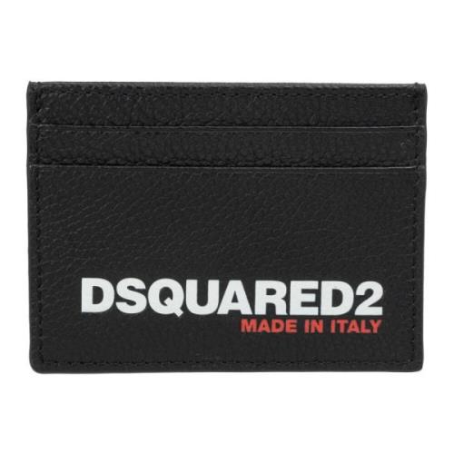 Patroon Creditcardhouder Dsquared2 , Black , Heren