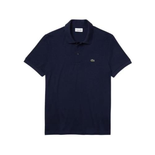 Slim Fit Korte Mouw Polo Lacoste , Blue , Heren