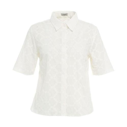 Witte Ss24 Damesoverhemd Himon's , White , Dames