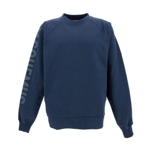 LE Sweatshirt Typo Sweaters Jacquemus , Blue , Heren