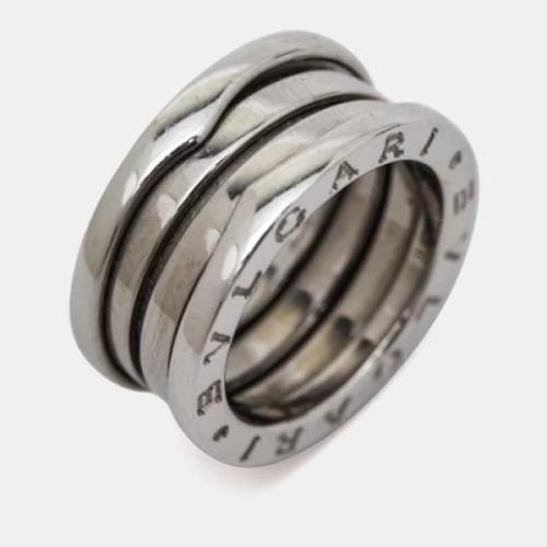 Pre-owned White Gold rings Bvlgari Vintage , White , Dames