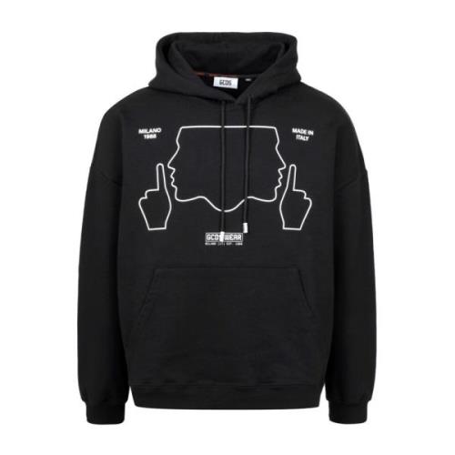 Do Not Talk To Me Hoodie Gcds , Black , Heren