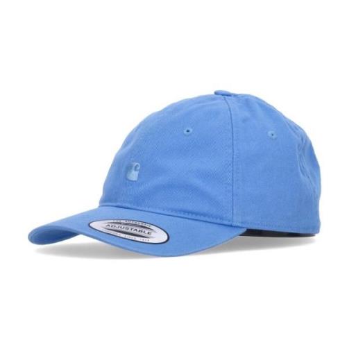 Madison Logo Cap - Gebogen Klep Streetwear Carhartt Wip , Blue , Heren