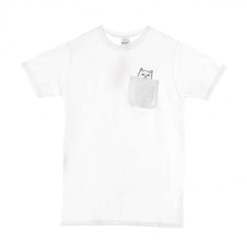 T-shirt Lord Nermal Pocket Tee Ripndip , White , Heren