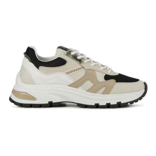 Beige Combi Sneakers voor vrouwen Via Vai , Beige , Dames