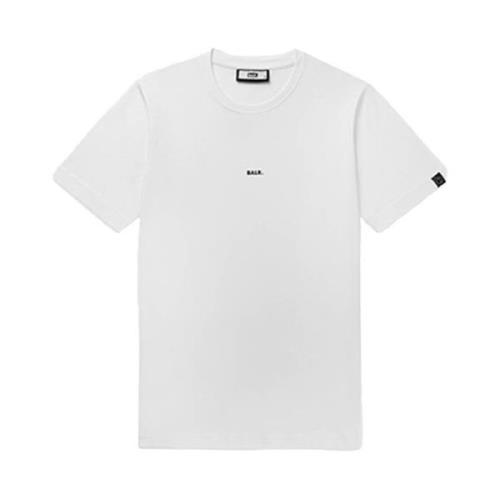 Korte Mouw T-shirt Balr. , White , Heren