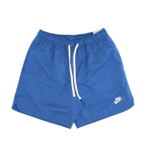 Geweven Gevoerde Flow Shorts Nike , Blue , Heren
