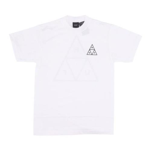 Triple Triangle Tee Set - Streetwear Collectie HUF , White , Heren