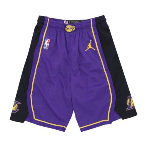 Originele NBA Statement Shorts Jordan , Purple , Heren