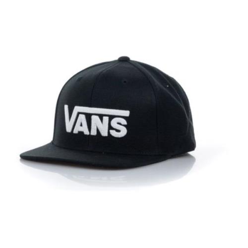 Zwart/Wit Snapback Cap Vans , Black , Heren