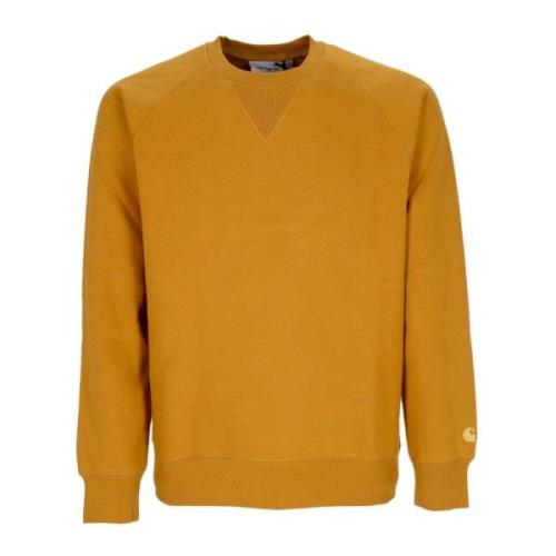 Chase Sweatshirt in Buckthorn/Goud Carhartt Wip , Yellow , Heren