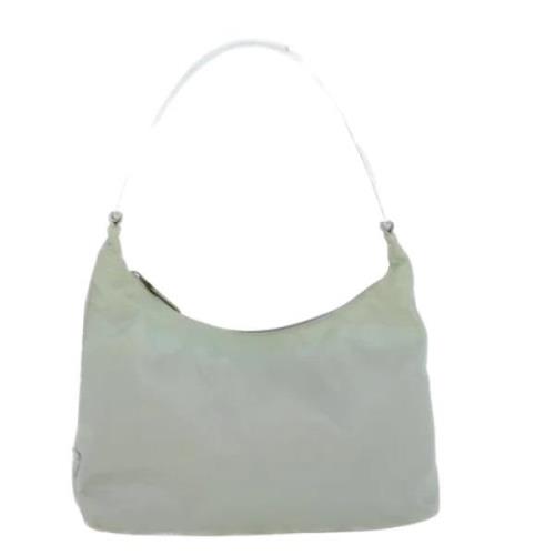 Pre-owned Fabric prada-bags Prada Vintage , White , Dames