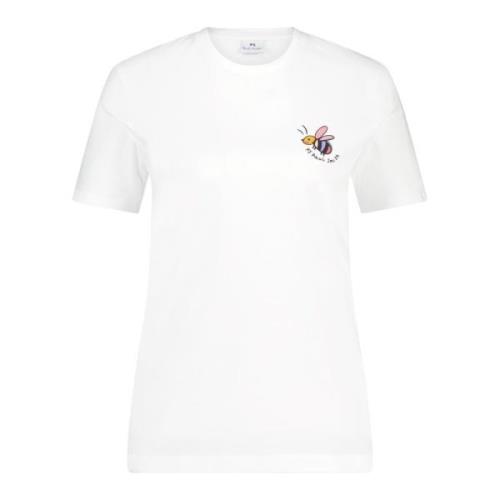 T-shirt met print PS By Paul Smith , White , Dames