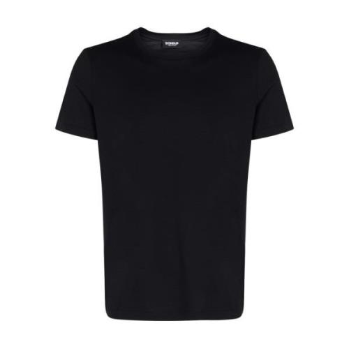 Klassiek Heren T-Shirt Dondup , Black , Heren