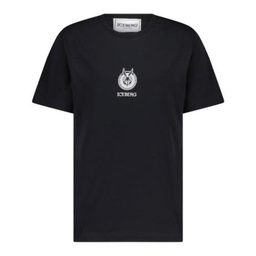 Looney Tunes Print T-Shirt Iceberg , Black , Heren