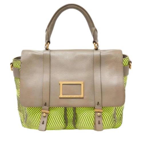 Pre-owned Leather handbags Marc Jacobs Pre-owned , Green , Dames