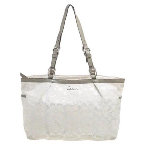 Pre-owned Canvas totes Coach Pre-owned , Gray , Dames