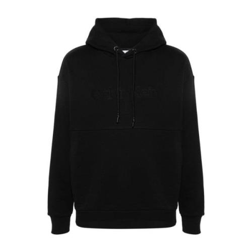 Zwarte Sweatshirt voor Mannen Calvin Klein , Black , Heren