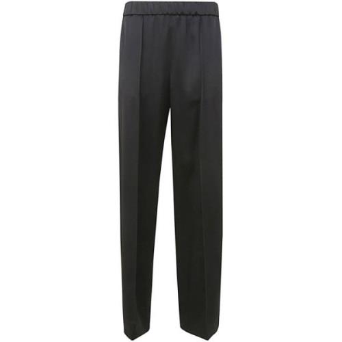 Ontspannen Broek Jil Sander , Black , Dames