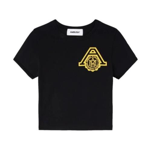 Stijlvolle Beurs T-shirt Ambush , Black , Dames