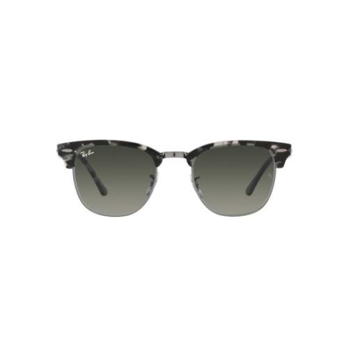 Rb3016 Zonnebril Clubmaster Fleck Gepolariseerd Ray-Ban , Gray , Dames
