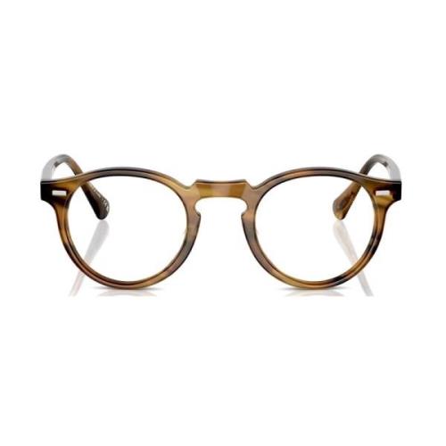 Gregory Peck Grote Brillenmonturen Oliver Peoples , Brown , Unisex