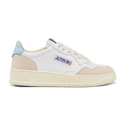 Medalist Low Sneaker - Vintage-geïnspireerd Autry , White , Dames