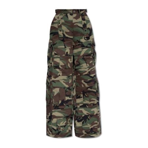 Camouflage broek Vetements , Green , Dames