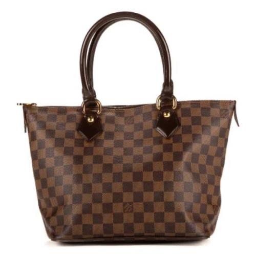 Pre-owned Fabric shoulder-bags Louis Vuitton Vintage , Brown , Dames