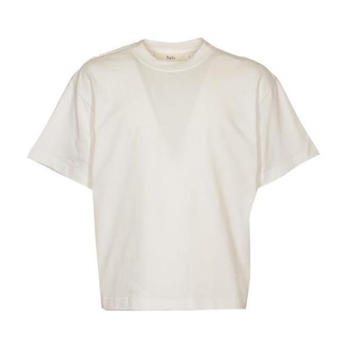 Klassiek Wit Katoenen T-Shirt voor Mannen Séfr , Beige , Heren