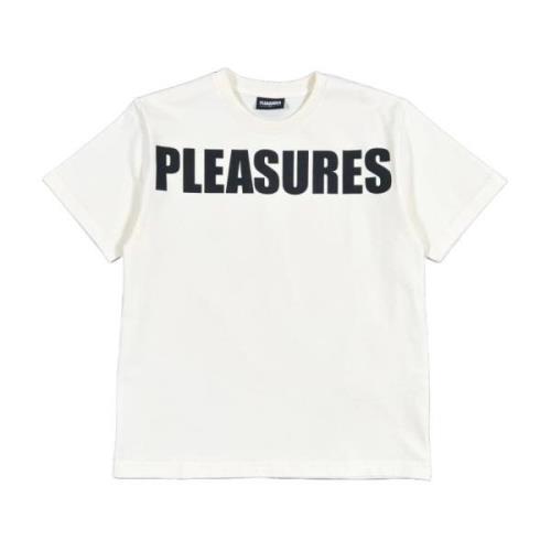 Witte Heavyweight Shirt Pleasures , White , Heren