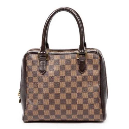 Pre-owned Canvas handbags Louis Vuitton Vintage , Brown , Dames