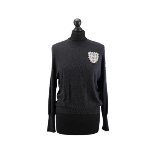 Pre-owned Cashmere tops Dior Vintage , Black , Dames