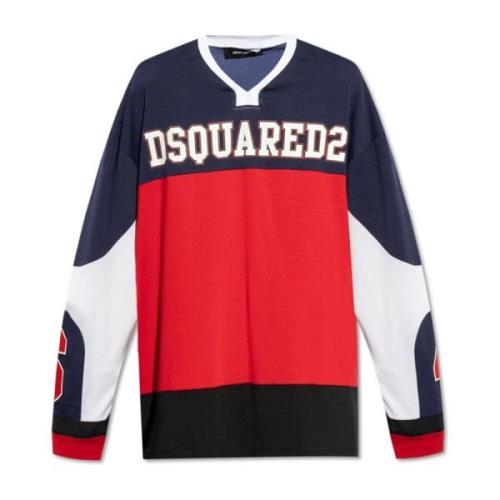 T-shirt with long sleeves Dsquared2 , Multicolor , Heren