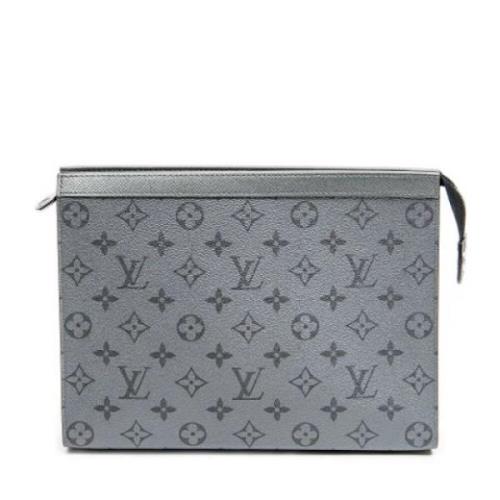 Pre-owned Fabric handbags Louis Vuitton Vintage , Gray , Dames