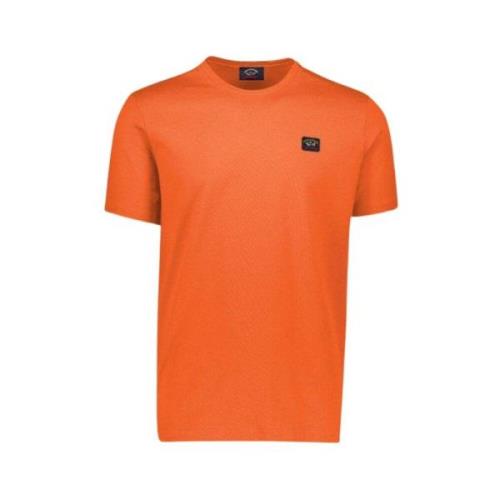 T-shirt Paul & Shark , Orange , Heren