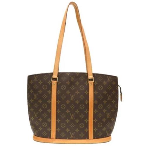 Pre-owned Canvas totes Louis Vuitton Vintage , Brown , Dames