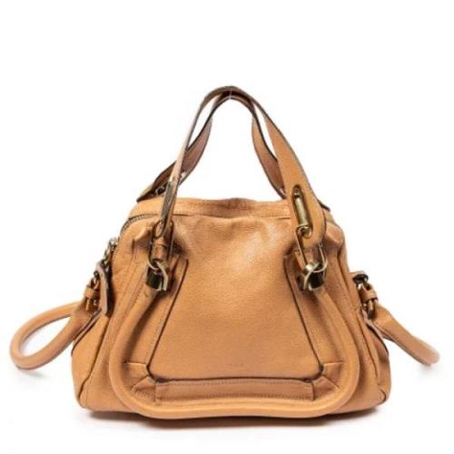 Pre-owned Leather handbags Chloé Pre-owned , Brown , Dames